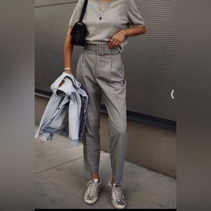 Zara Belt Pants Size M